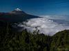 winter on the caldera - rainbow