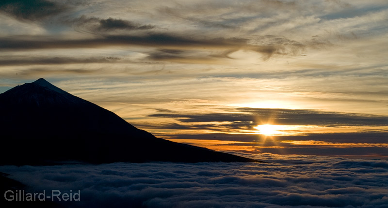 teide sunset