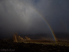 winter on the
                            caldera - rainbow