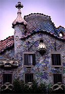 One of Barcelona's Gaudi buildings