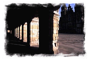 Plaza de Obradoiro, Cathederal from Town Hall